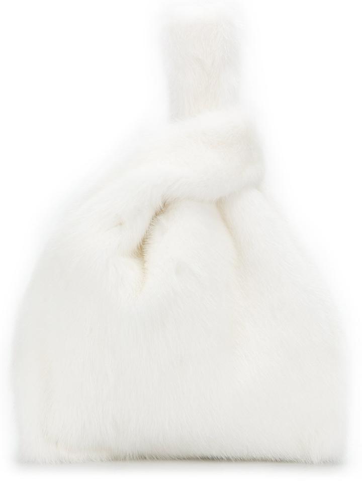 Simonetta Ravizza Furrissima Tote - White