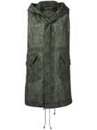 Mr & Mrs Italy Hooded Lace Gilet - Green