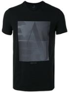 Armani Jeans - Logo Print T-shirt - Men - Cotton/spandex/elastane - Xxl, Black, Cotton/spandex/elastane