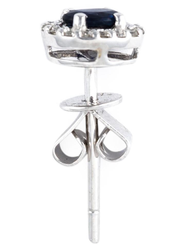 Wouters & Hendrix Gold Sapphire Stud Earring