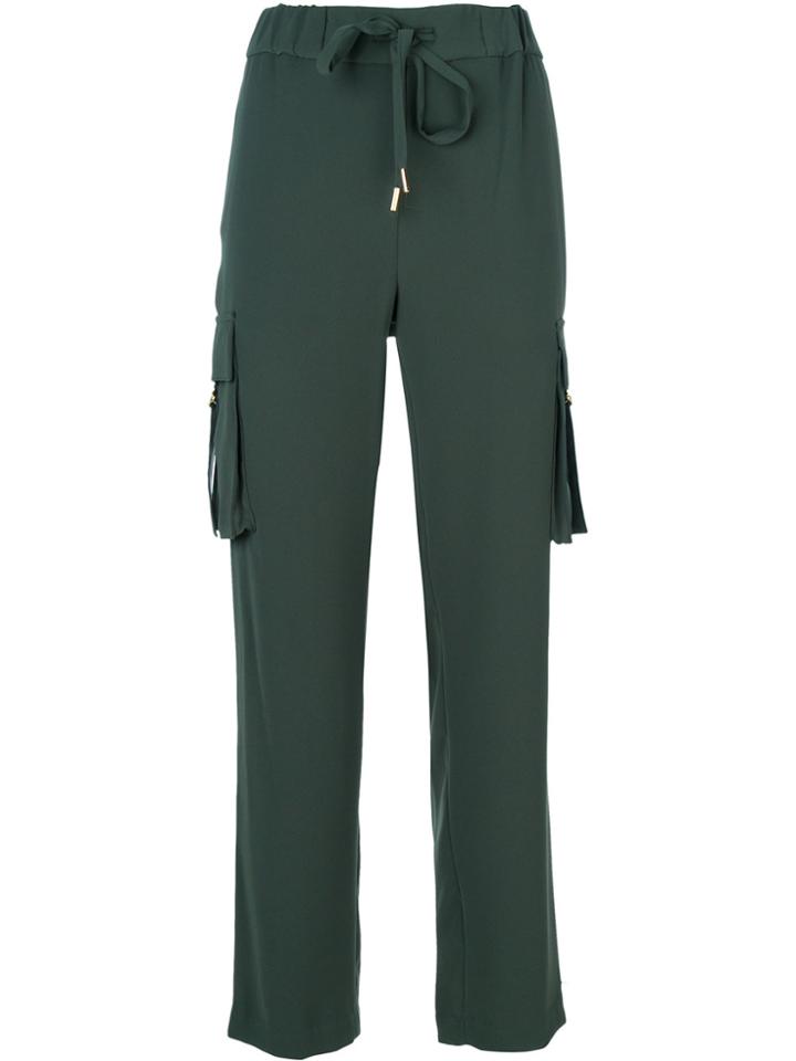 Michael Michael Kors Loose Fit Cargo Trousers - Grey