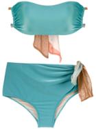 Adriana Degreas Hot Pants Bikini Set - Blue