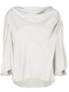 Lemaire Draped Top - White