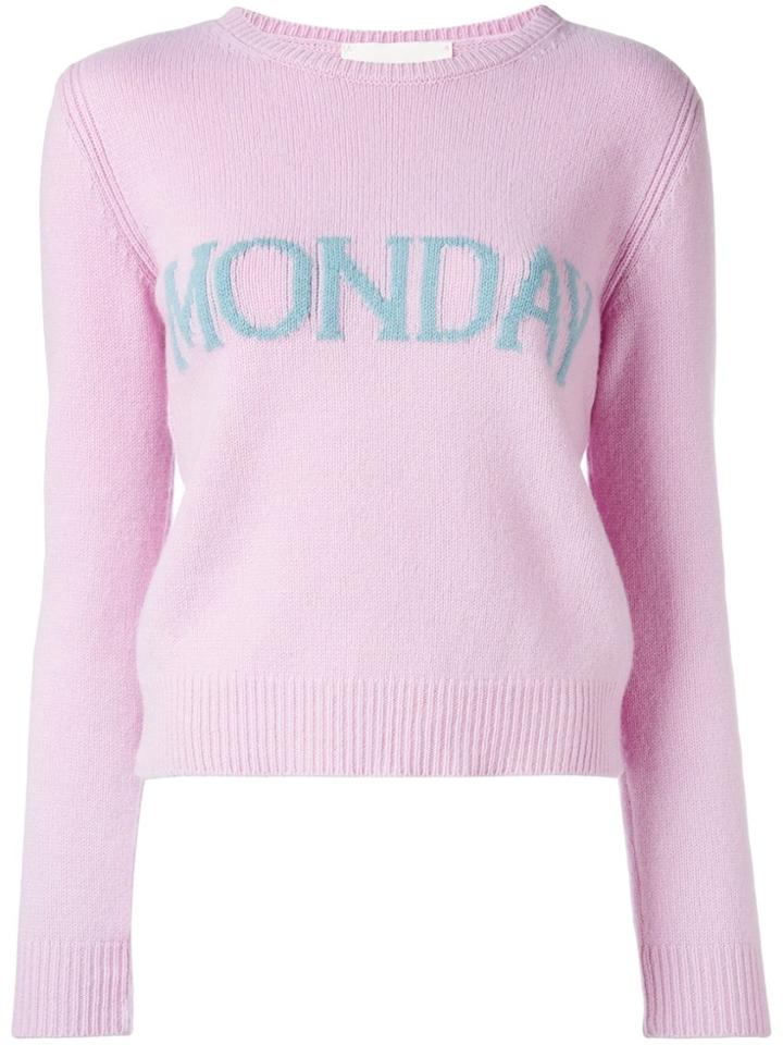 Alberta Ferretti Monday Jumper - Pink & Purple