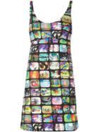 Jeremy Scott Tv Screen Print Dress