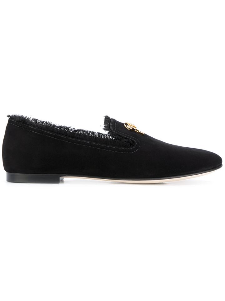 Giuseppe Zanotti Design Giuseppe Crystal Slippers - Black