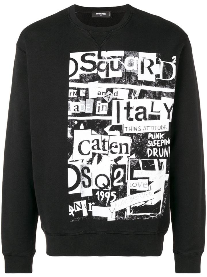 Dsquared2 Crew Neck Sweater - Black