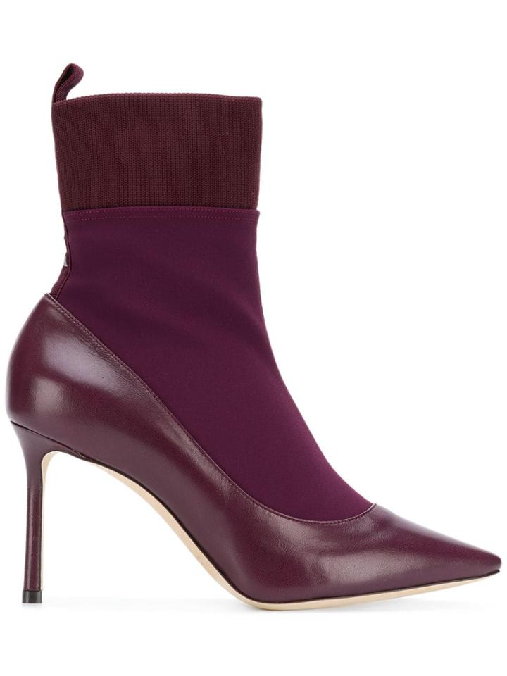 Jimmy Choo Brandon 85 Boots - Red
