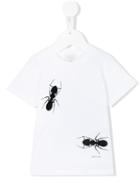 Paul Smith Junior Ant Print T-shirt, Toddler Boy's, Size: 24 Mth, White