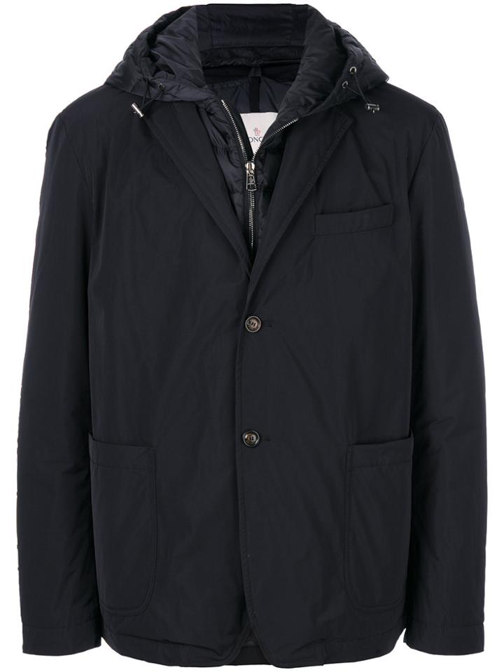Moncler Hooded Jacket - Blue