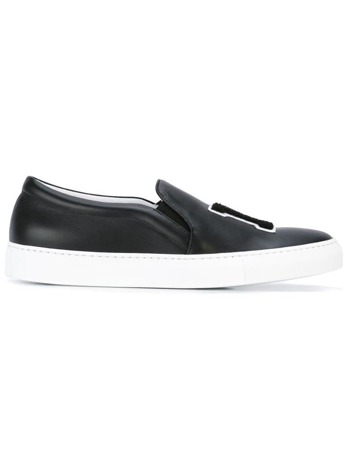 Joshua Sanders Slip-on La Sneakers - Black