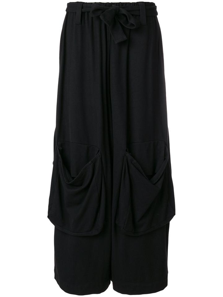Nelly Johansson Large Pocket Oversized Trousers - Black
