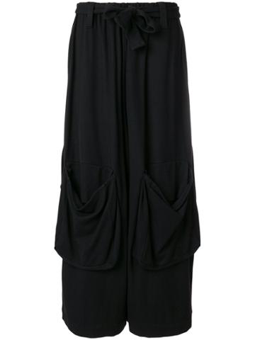 Nelly Johansson Large Pocket Oversized Trousers - Black
