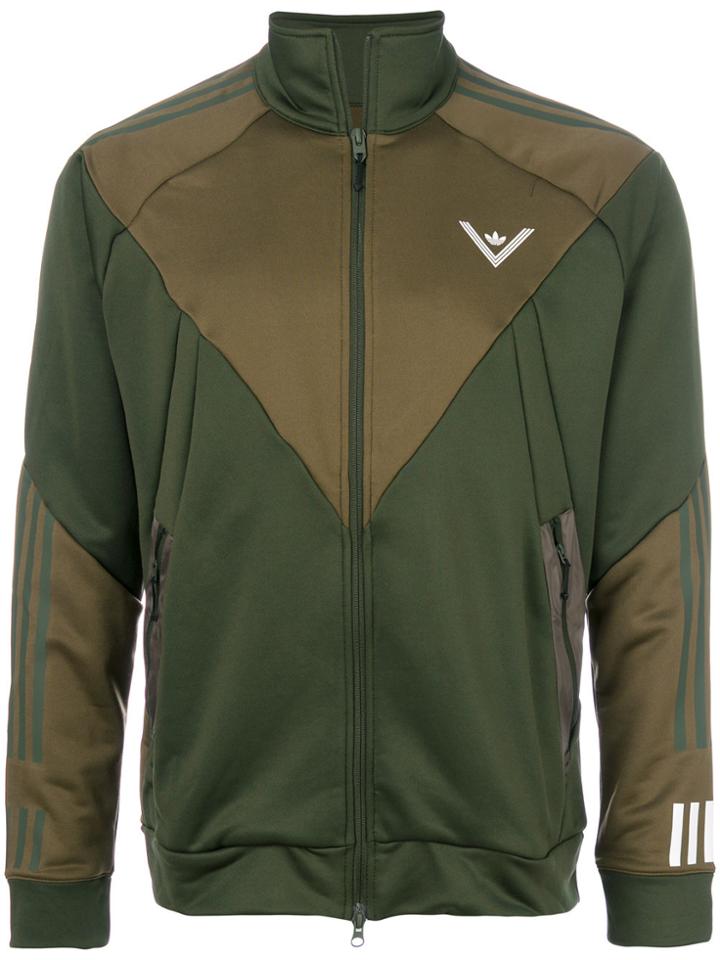 Adidas Zip Up Track Jacket - Green