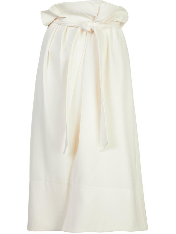 By Malene Birger - Asimar Skirt - Women - Polyester/spandex/elastane - 42, White, Polyester/spandex/elastane