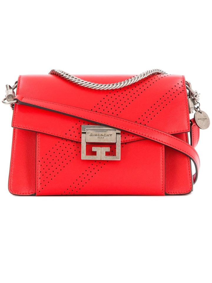 Givenchy Gv3 Small Crossbody - Red