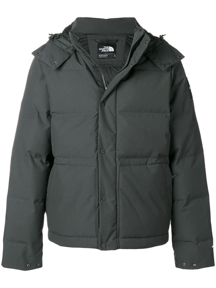 The North Face Hooded Padded Jacket - Grey