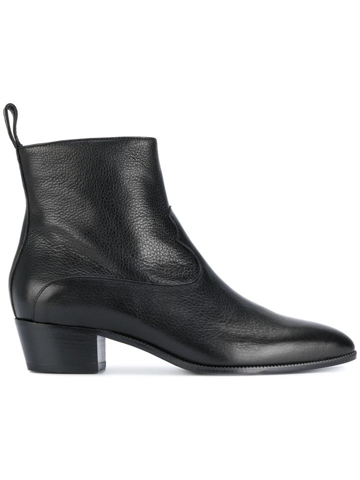 L'autre Chose Western Boots - Black