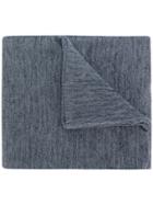 S.n.s. Herning Classic Knitted Scarf - Blue