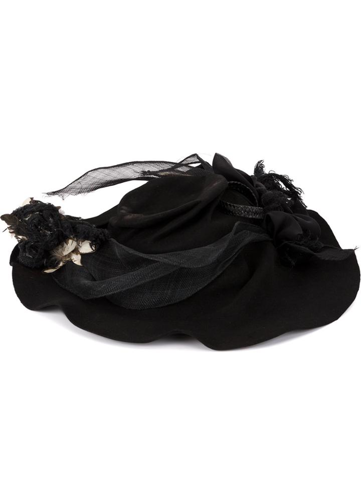 Horisaki Design & Handel Embellished Hat - Black