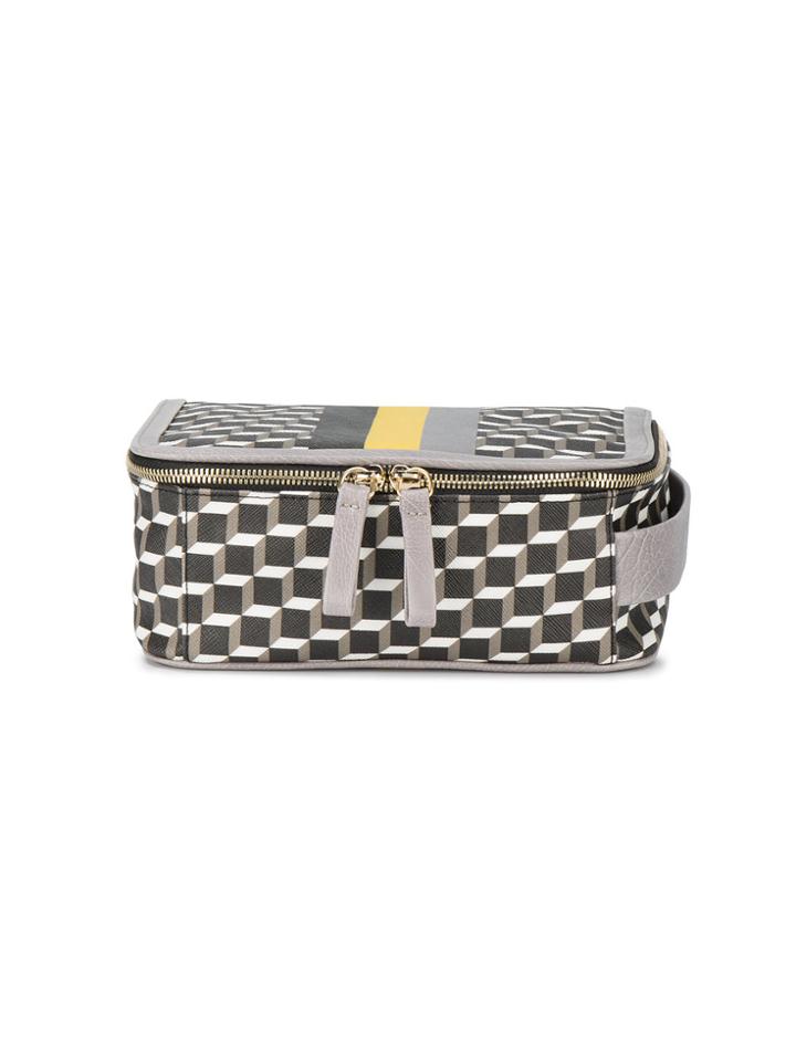 Pierre Hardy Cube Print Wash Bag - Multicolour