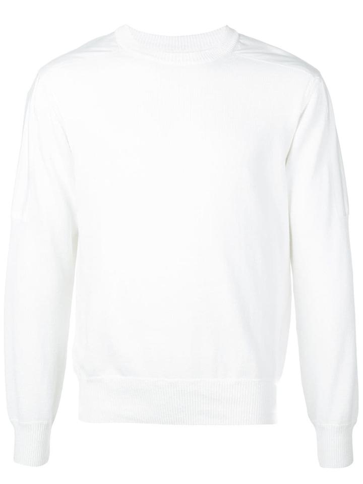 Cp Company Crew Neck Sweatshirt - White