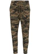 Nili Lotan Nolan Camouflage Print Track Pants - Brown