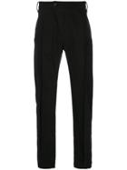 Lost & Found Rooms Dislocated Fastening Slim-fit Trousers - Black