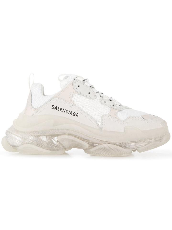 Balenciaga Triple S Snekaers - White