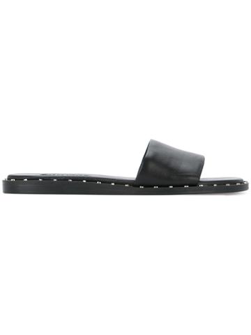 Senso Philo Slider Sandals - Black