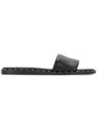 Senso Philo Slider Sandals - Black