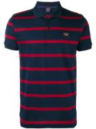 Paul & Shark - Striped Polo Shirt - Men - Cotton - L, Blue, Cotton