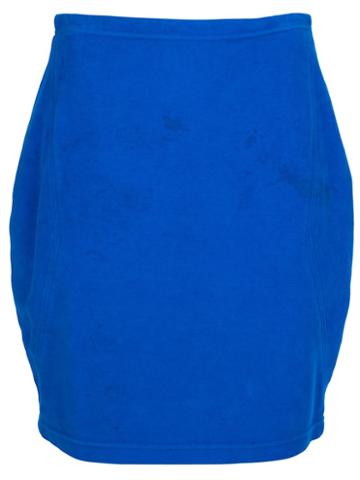 Versace Vintage Denim Skirt, Size: 40, Blue