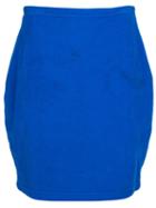 Versace Vintage Denim Skirt, Size: 40, Blue