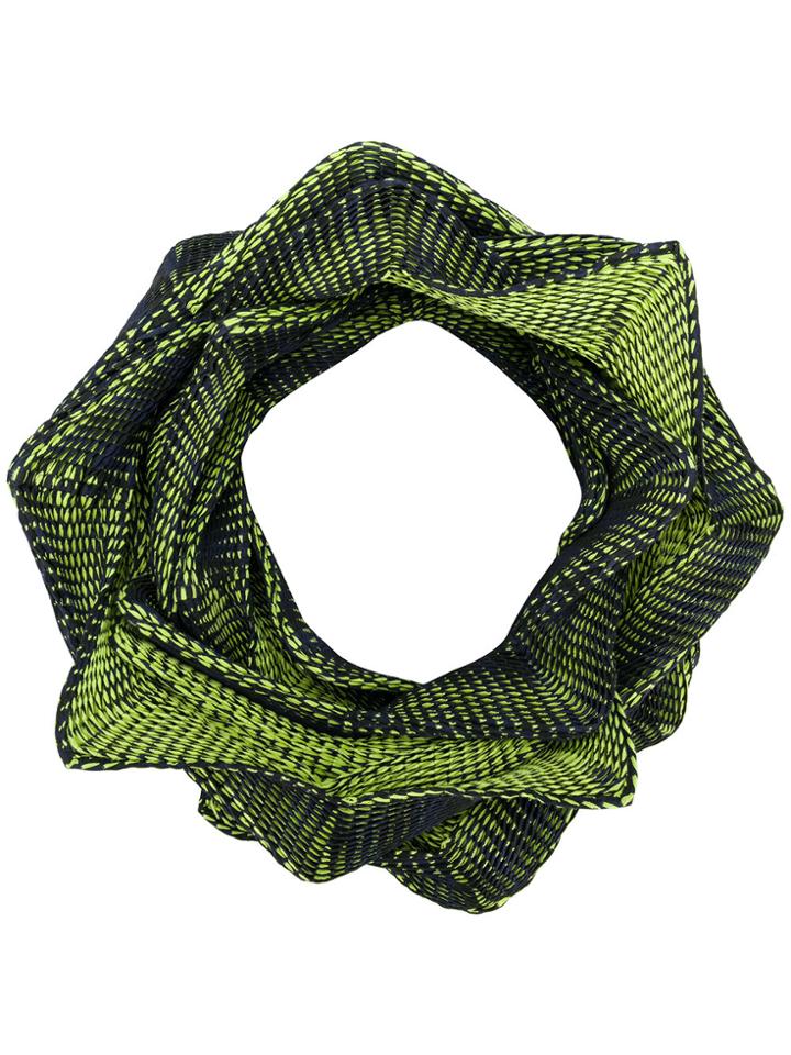 Issey Miyake Structured Scarf - Green