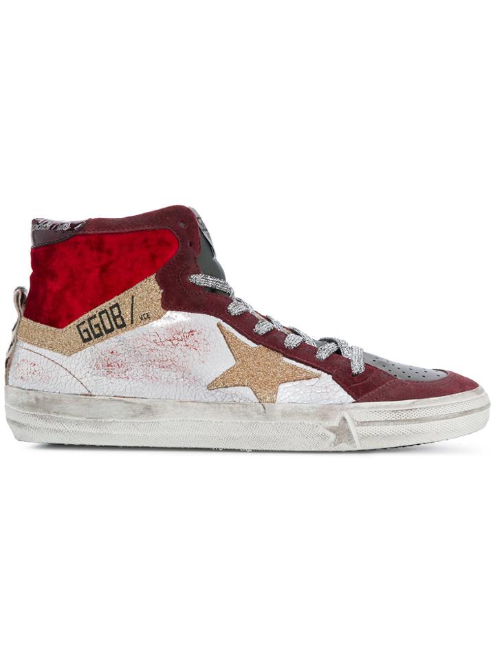 Golden Goose Deluxe Brand Superstar Hi-top Sneakers - Red