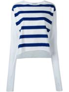 Io Ivana Omazic Thumb Detail Striped Sweatshirt