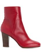 Valentino Valentino Garavani Love Stud Boots - Red