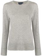 Polo Ralph Lauren Classic Fitted Sweater - Grey