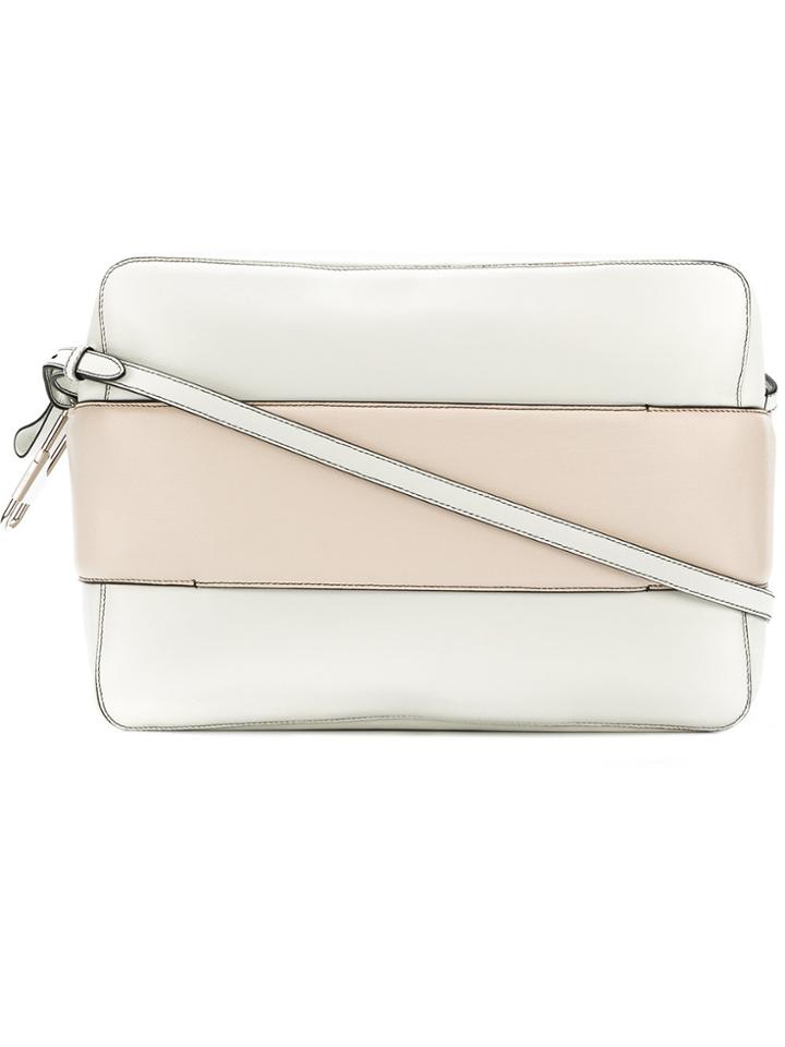 Joseph Box Shoulder Bag - White