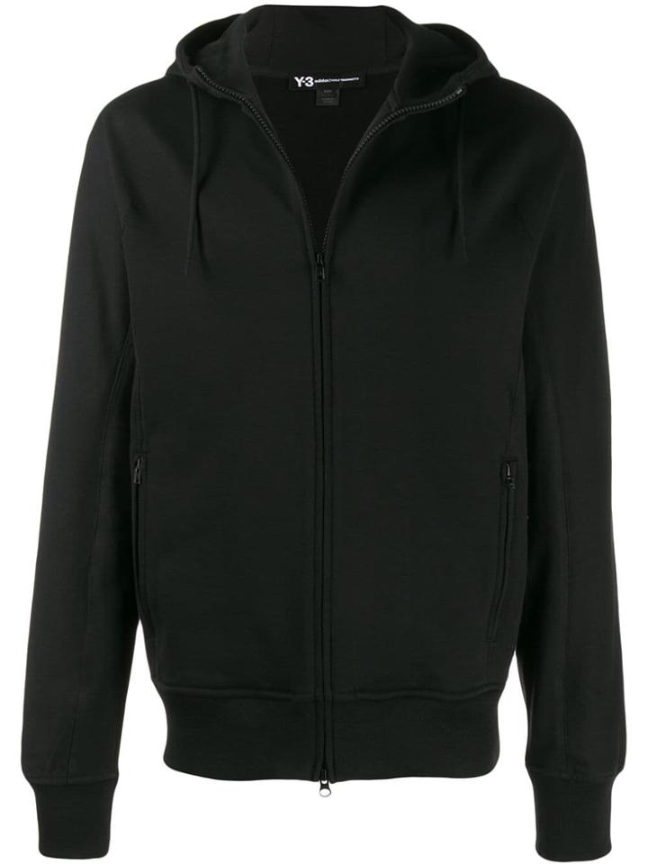 Y-3 X Adidas Classic Full-zip Hoodie - Black