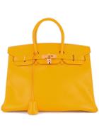 Hermès Vintage Birkin 35 Hand Bag - Yellow