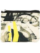 Mara Mac Abstract Print Make Up Bag - Multicolour