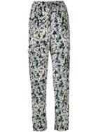 See By Chloé Floral Print Trousers - Black