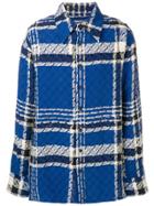 Forcerepublik Plaid Woven Shirt - Blue