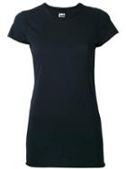Labo Art - Raw Edge T-shirt - Women - Cotton/spandex/elastane - 2, Blue, Cotton/spandex/elastane