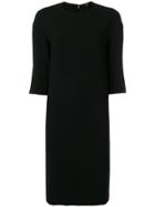 Aspesi Midi Shift Dress - Black