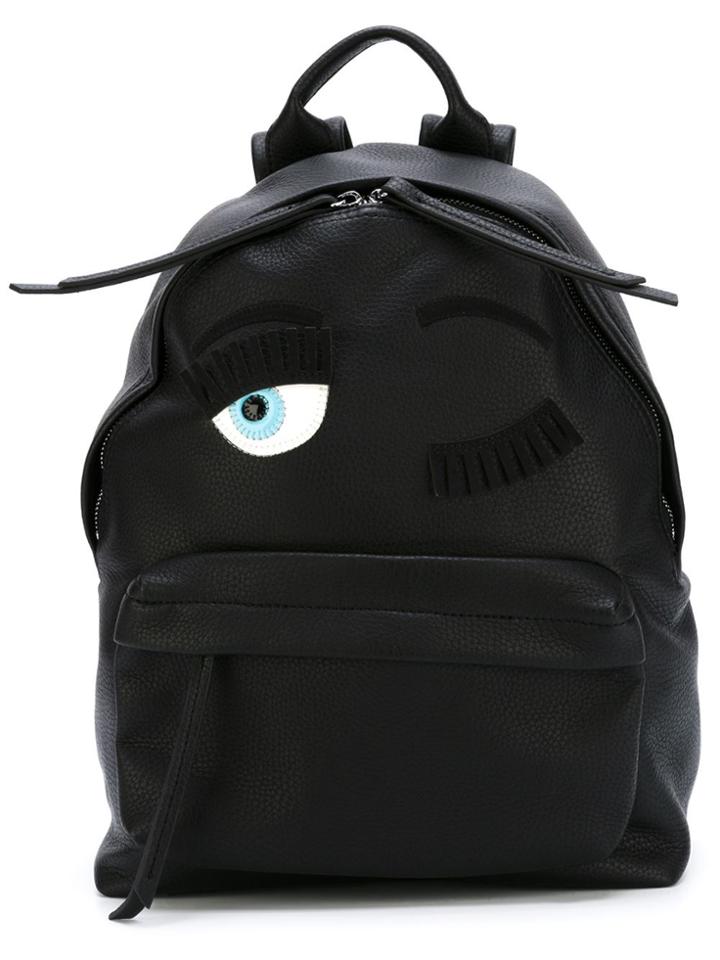 Chiara Ferragni 'flirting' Backpack - Black