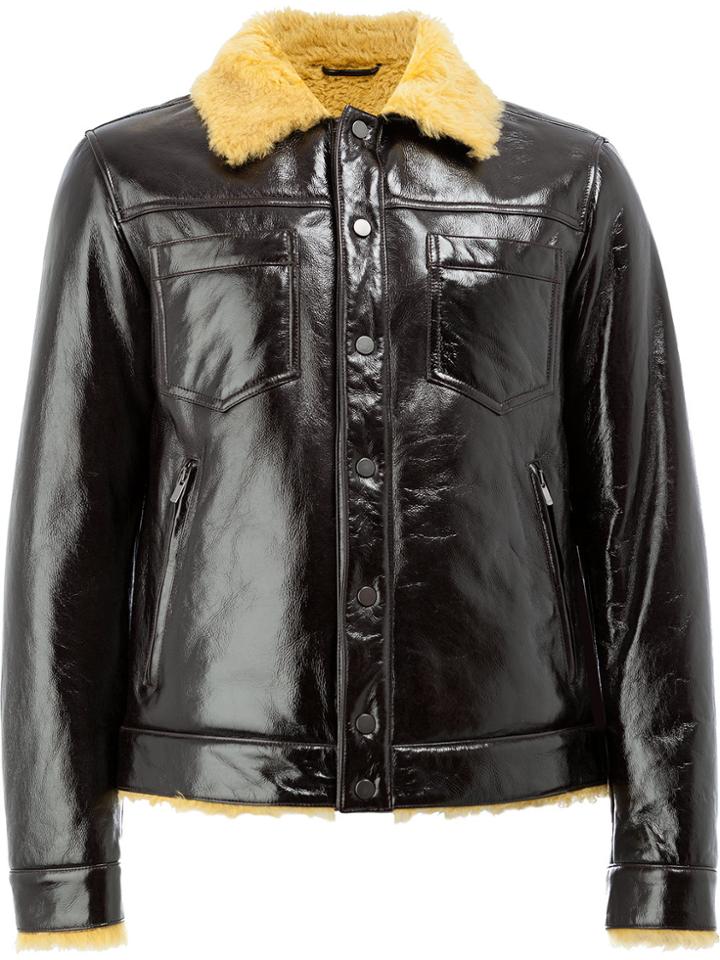 Drome Shearling Button Jacket - Unavailable