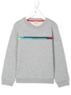 Paul Smith Junior Signature Stripe Sweatshirt - Grey